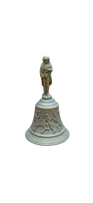 Vintage Brass Napoleon Hand Bell