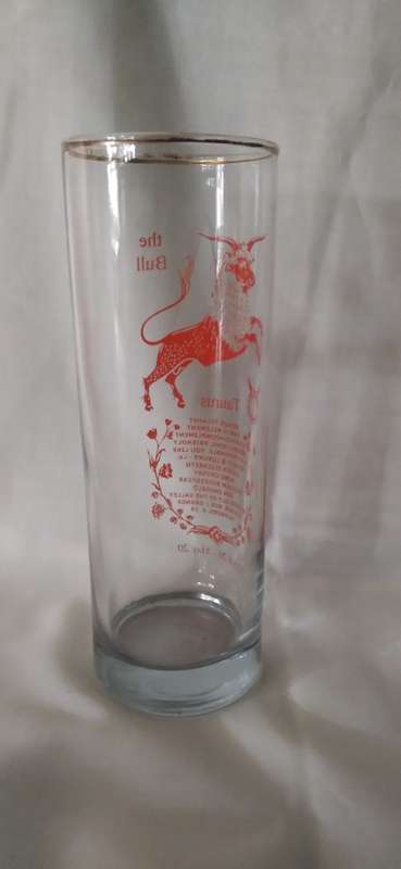 Star Sign Glass - Taurus (April 20 - May 20)