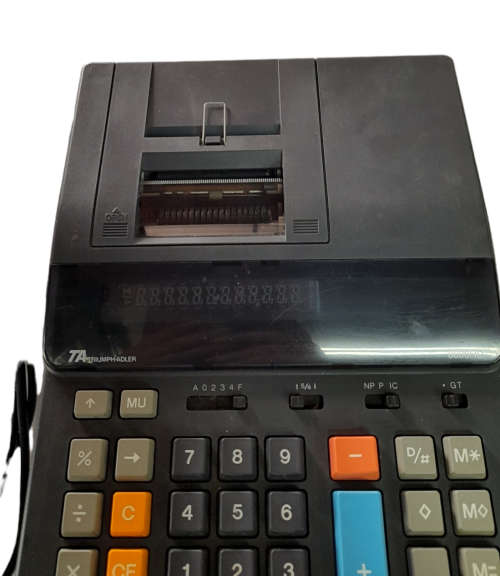 TA Triumph Adler 8600HD Desktop Calculator - Without Reel Holder