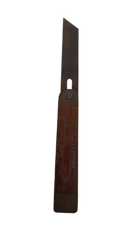 Vintage footprint #1253 Sliding Bevel Square