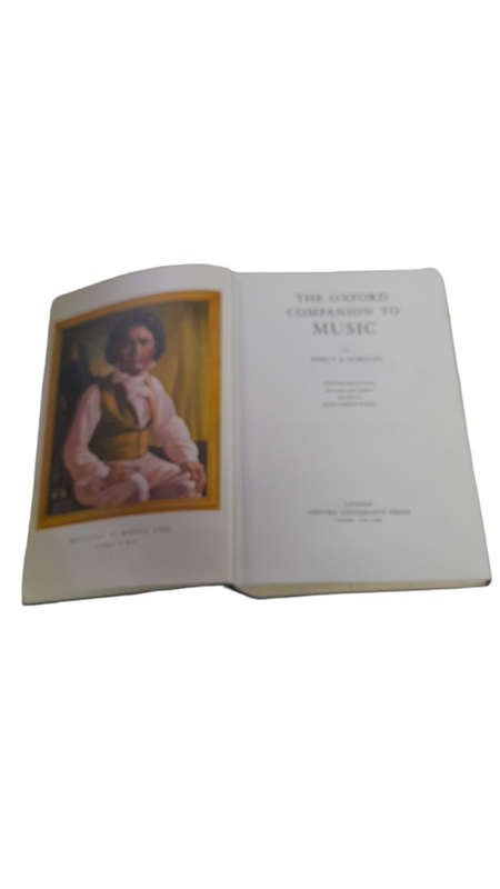 The Oxford Companion Music By Percy A. Scholes Book