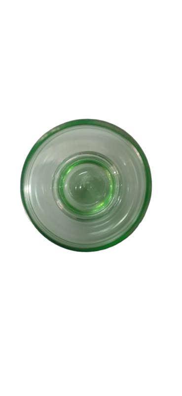 Vintage Uranium Glass Shot Glass