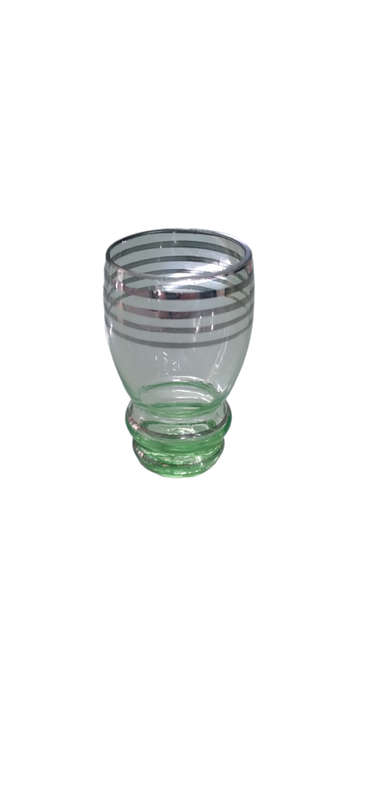Vintage Uranium Glass Shot Glass