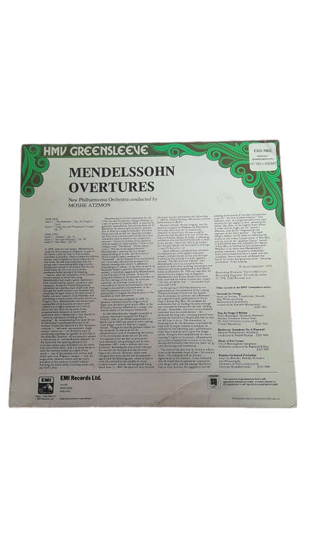 Mendelssohn Overtures