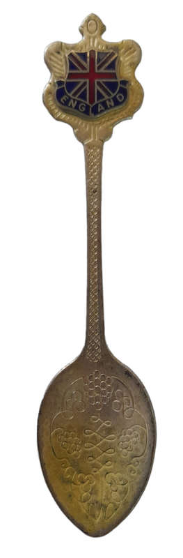 Gold Plated The Tower Mint England Collecting Spoon