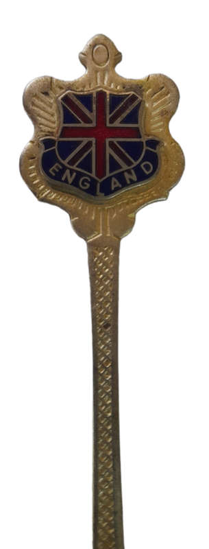 Gold Plated The Tower Mint England Collecting Spoon