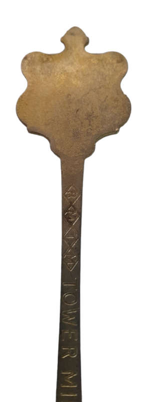 Gold Plated The Tower Mint England Collecting Spoon