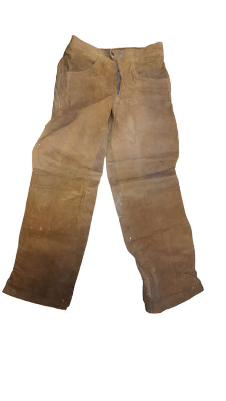Vintage Pointer Brand Handmade Brown Pants Jeans Men`s