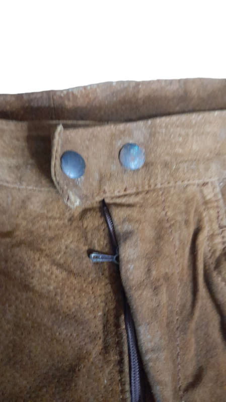 Vintage Pointer Brand Handmade Brown Pants Jeans Men`s