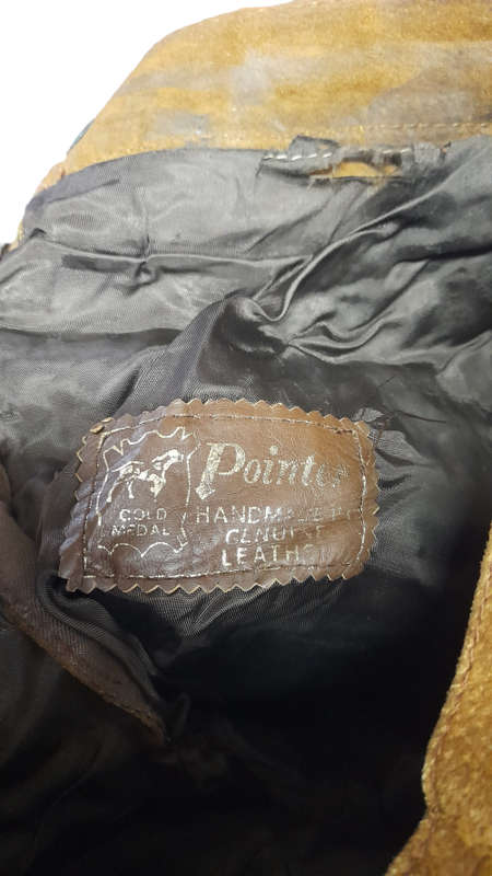 Vintage Pointer Brand Handmade Brown Pants Jeans Men`s