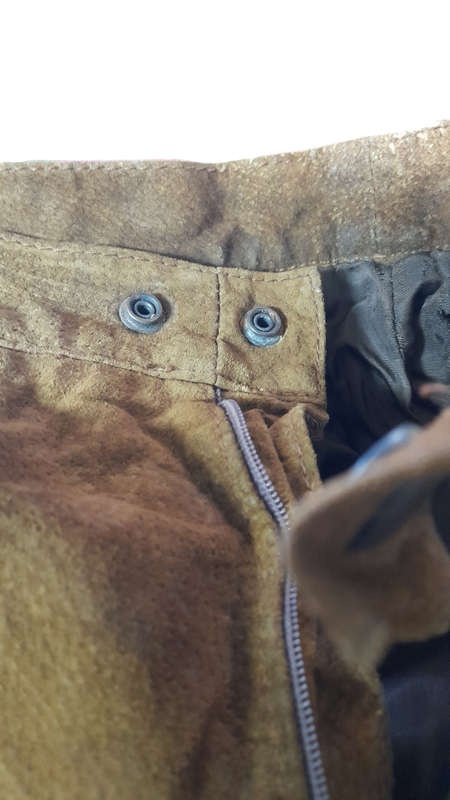 Vintage Pointer Brand Handmade Brown Pants Jeans Men`s