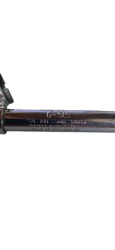Vintage PCL Tyre Pressure Gauge Pocket Service Type