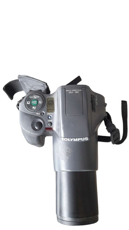Olympus IS-100 35mm Film Bridge Camera - 28-110mm Lens - Intellige Flash