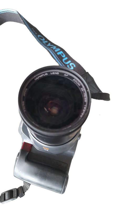 Olympus IS-100 35mm Film Bridge Camera - 28-110mm Lens - Intellige Flash