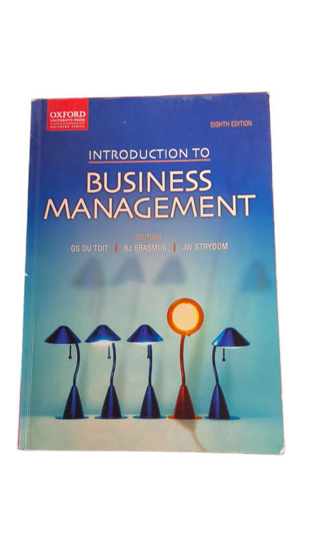 Introduction To Business Management book