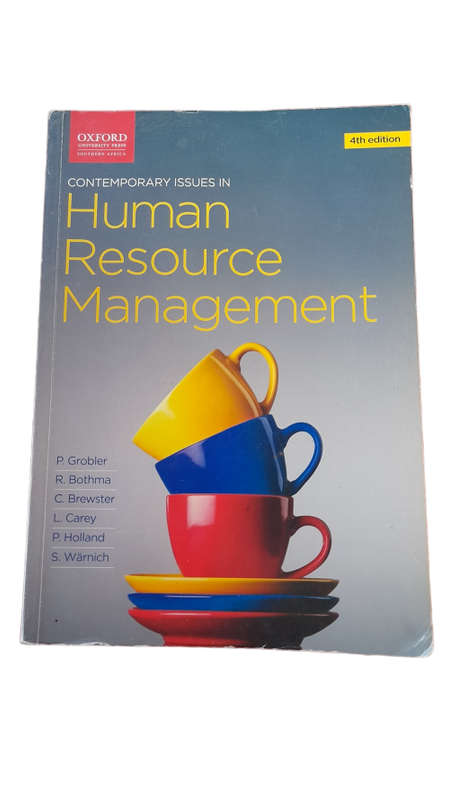 Contemporary Issues In Human Resource Management Book