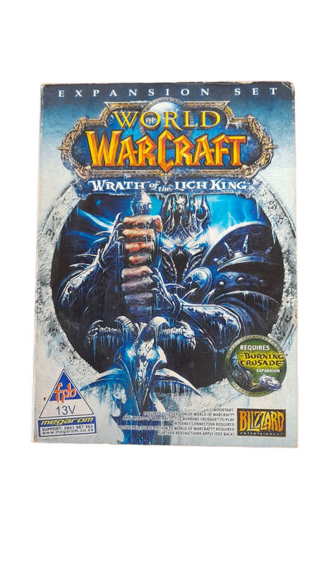 Expansion Set World Of WarCraft Cataclysm & Wrath Of The Lich King PC Games