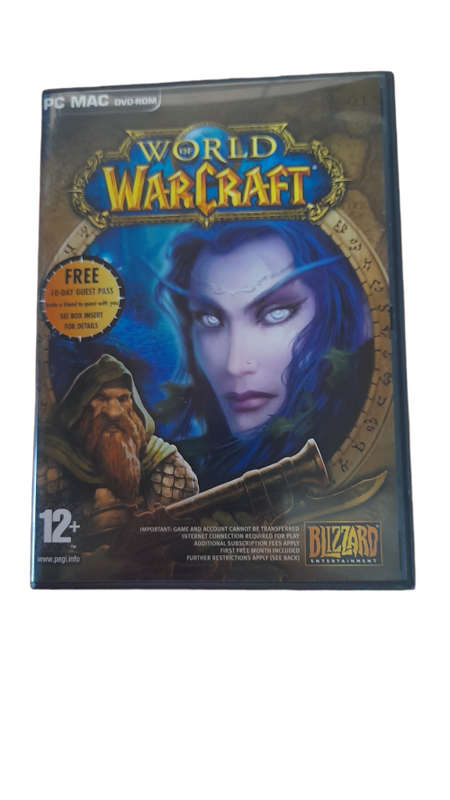 World Of WarCraft PC MAC DVD-ROM