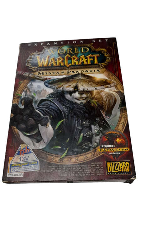 World Of WarCraft Battle Chest And 5 Expansion Set PCs Combo