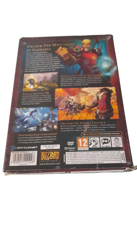 World Of WarCraft Battle Chest And 5 Expansion Set PCs Combo