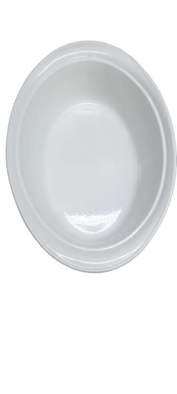 Corningware French White 4 qt / 3.8L Oval Casserole Dish