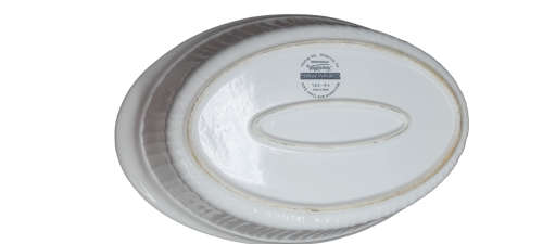 Corningware French White 4 qt / 3.8L Oval Casserole Dish