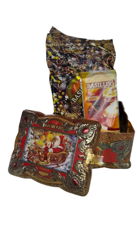 Basilur Ceylon Black Tea & Green Tea With Casings