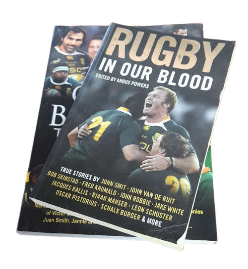Rugby In Our Blood & Glory Beyond The Tryline Softcover Books