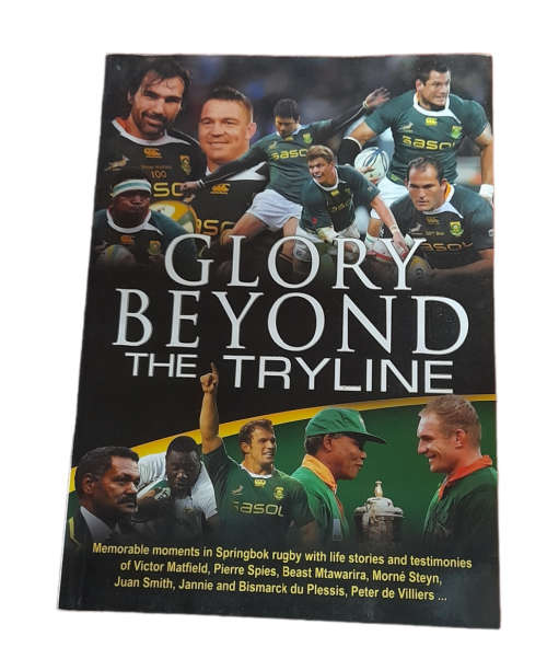 Rugby In Our Blood & Glory Beyond The Tryline Softcover Books