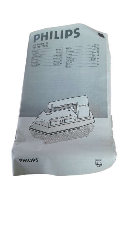 Philips World Stewardess Travel Iron HD 1301/B