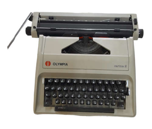Olympia Carina 2 Typewriter With Original Case
