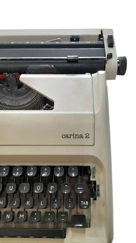 Olympia Carina 2 Typewriter With Original Case