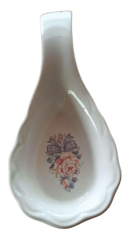 Vintage Ceramic Chelsea Lane Spoon Rest Made In Taiwan