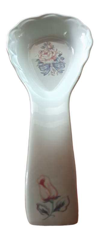 Vintage Ceramic Chelsea Lane Spoon Rest Made In Taiwan