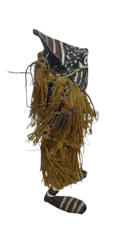 African Zambia Makishi Masquerade Doll