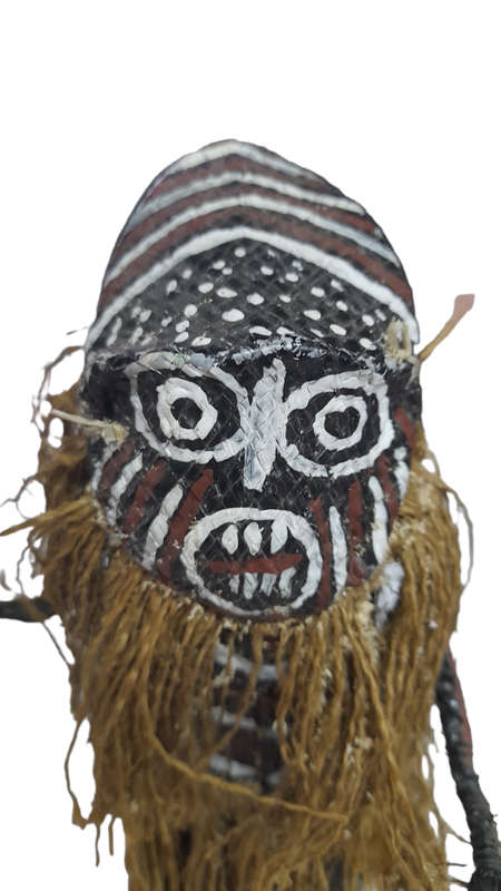 African Zambia Makishi Masquerade Doll