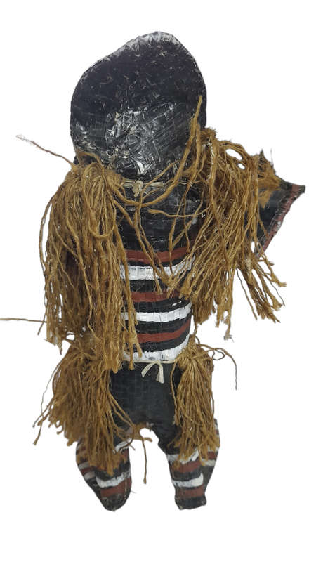 African Zambia Makishi Masquerade Doll