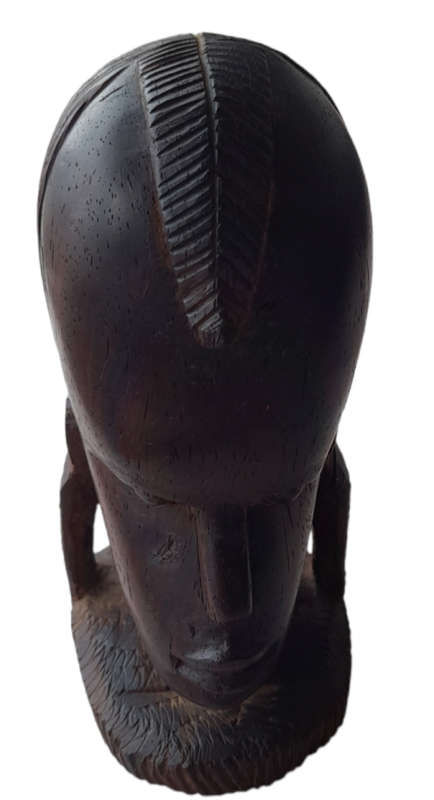 Vintage Handcrafted African Wooden Ebony Man Or Woman