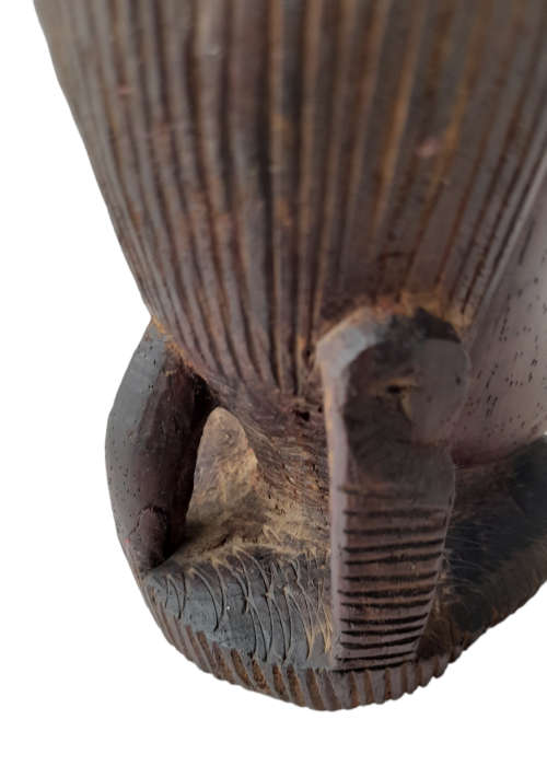 Vintage Handcrafted African Wooden Ebony Man Or Woman