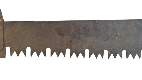 Two Man Crosscut Saw 137cm - All Steel Pull Saw - Great Antique Décor