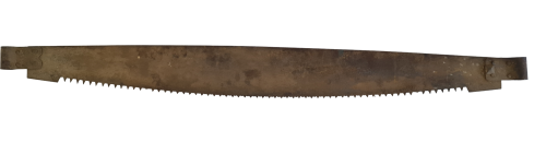 Two Man Crosscut Saw 122cm - no wood handles - Great Antique Décor