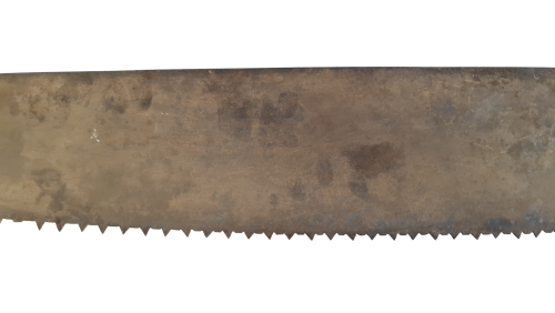 Two Man Crosscut Saw 122cm - no wood handles - Great Antique Décor