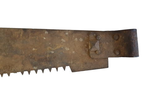 Two Man Crosscut Saw 122cm - no wood handles - Great Antique Décor