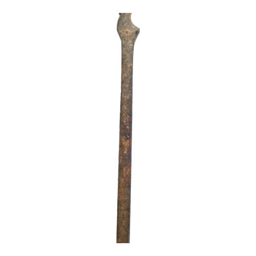 Auger tool barn beam hand drill 75cm long wood T handle vintage