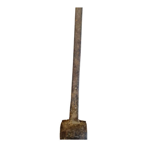 Auger tool barn beam hand drill 75cm long wood T handle vintage