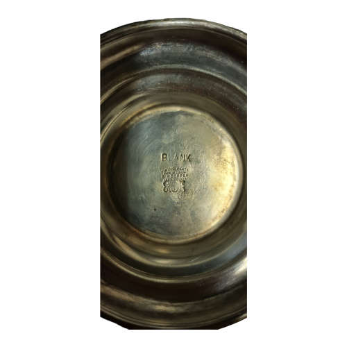 Blanc Viking Plate E.P. Copper Silver, made in Canada, Set of 4