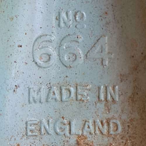 Vintage Tala Brand No. 664 Grinder Machine Tool - Made In England