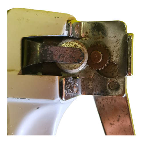 Flexroll Vaughan champion can opener for wall or table mounting, USA 1950s