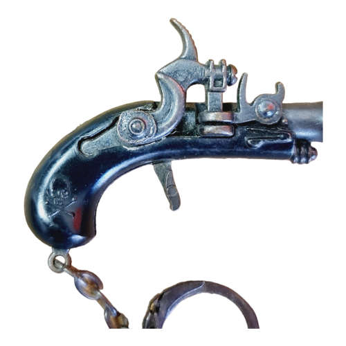 Vintage Miniature Toy Flintlock Pirate Capgun (keychain)