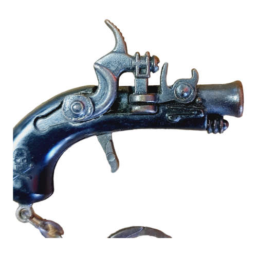 Vintage Miniature Toy Flintlock Pirate Capgun (keychain)